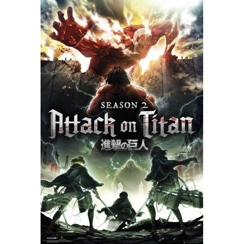 Attack on Titan Staffel 2 DVD-/Blu-ray Start deutsch