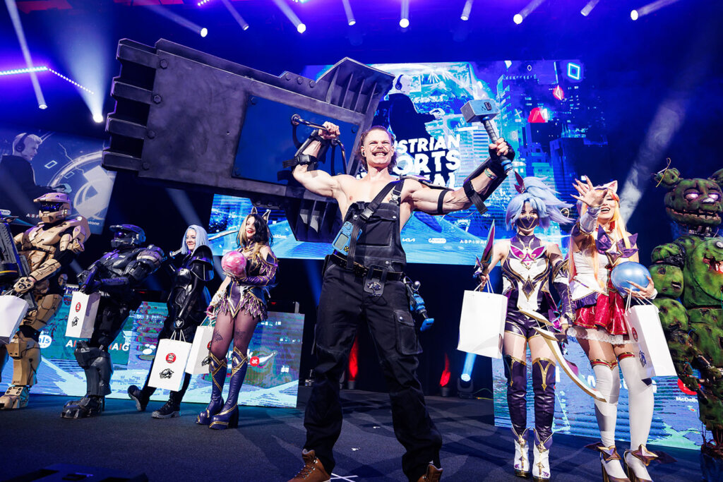 A1 Austrian eSports Festival und Spielefest Wien 2024