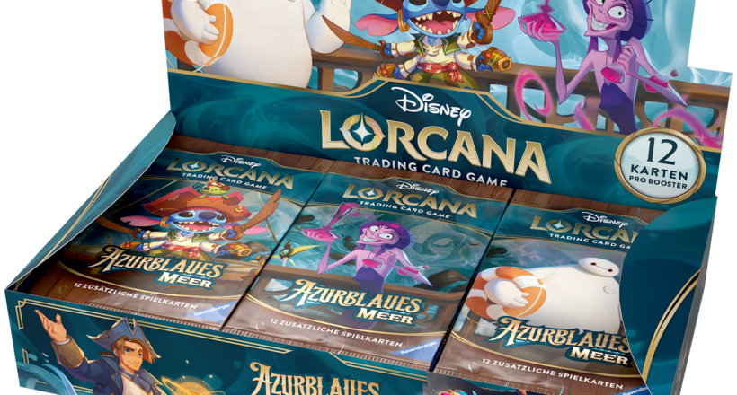 Disney Lorcana Trading Card Game Azurblaues Meer