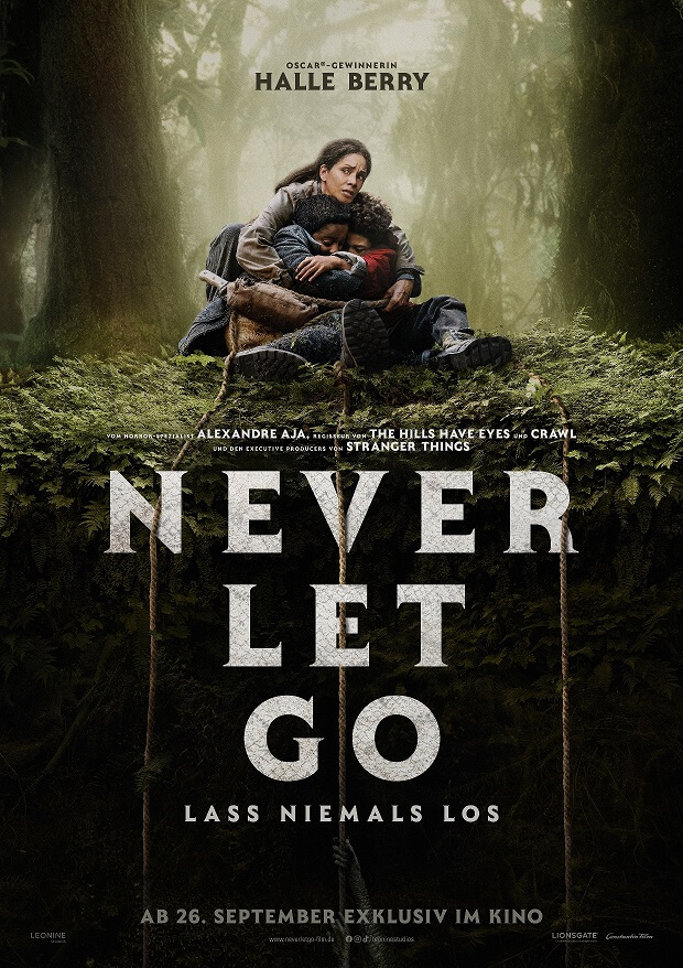 Never let go - lass niemals los Plakat