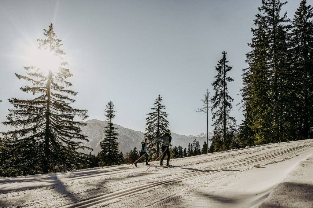 Langlaufen direkt ab dem Hotel
Quelle: Vitalhotel Gosau