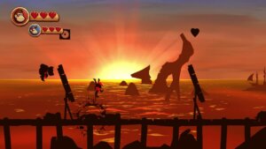 Donkey Kong Country Returns HD Sonnenuntergang