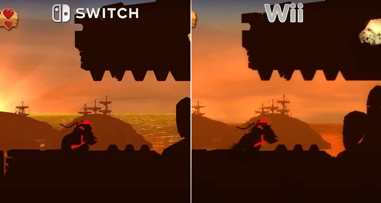 Donkey Kong Silhouetten-Level