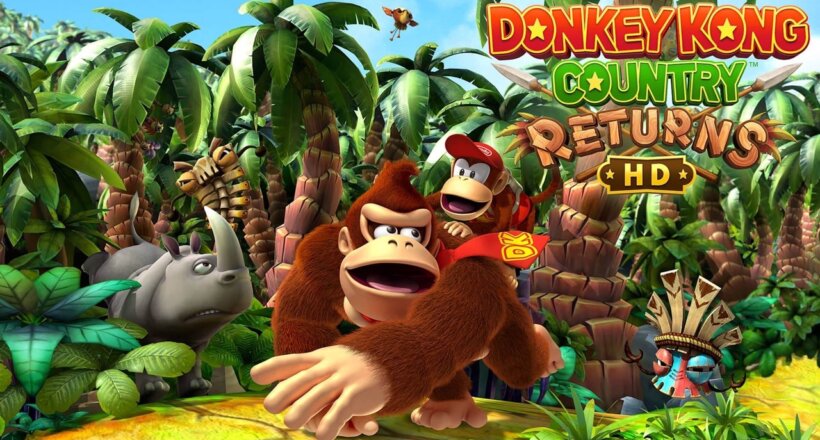 Donkey Kong Country Returns HD Titel