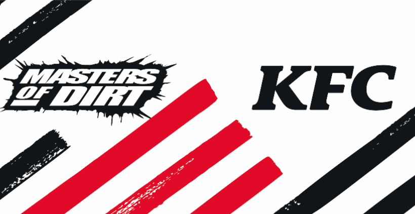 Masters of Dirt Tour 2025 KFC Sponsor