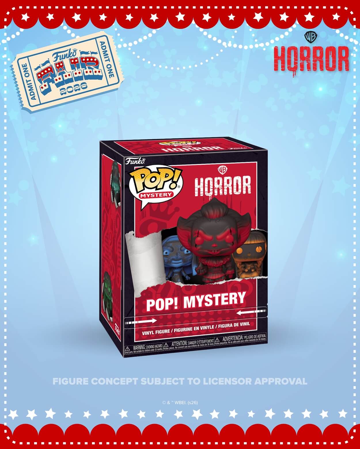 POP! MYSTERY HORROR KOLLEKTION