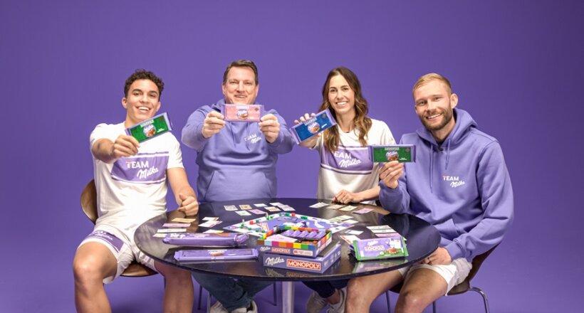 Milka lädt mit MONOPOLY zum Spielen und Gewinnen