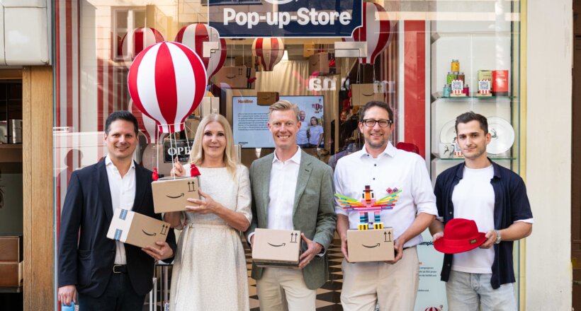 Lukas Grubauer(Waterdrop), Iris Thalbauer (WKO), Yorck von Mirbach (Amazon), Stefan Friedrich (Bioblo), Max Runge (Geschwister Mauerer)